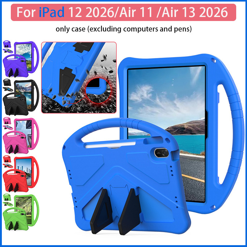Ốp Lưng Cho iPad 12 2026 11inch iPad Air 11 2026 M4 iPad Air 13 2026 M4 EVA Kids Full Bao Quanh Chốn