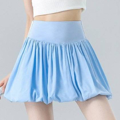 Summer Tennis Skirt Short Skirt Anti-Exposure Fake Two-Piece Golf Badminton Outdoor Fitness Sports A