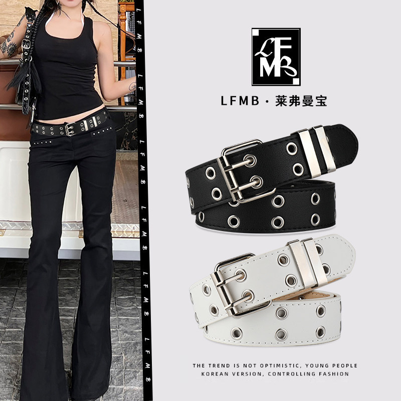thắt lưng y2k quần hiphop y2k y2k outfit Thắt Lưng y2k Hot Girl Nữ Dây Xích Trang Trí Phù Hợp Với Qu
