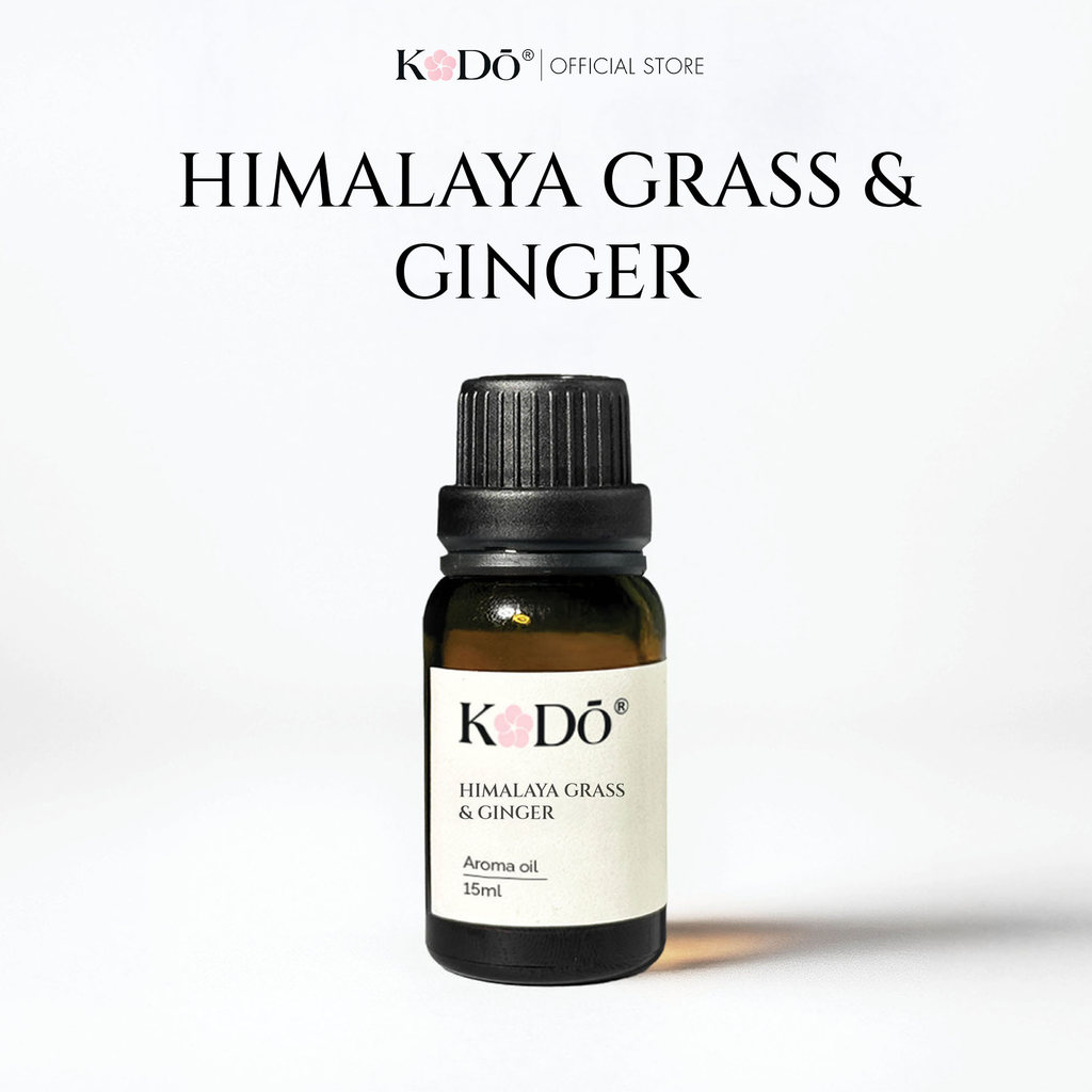 Tinh Dầu Sả Gừng KODO Himalaya Grass & Ginger - Tinh Dầu Xông Phòng Ấm Áp, Khử Mùi, Thanh Lọc Không 