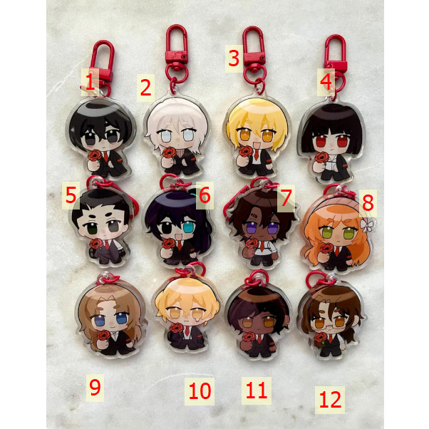Limbus Company 2" Charms