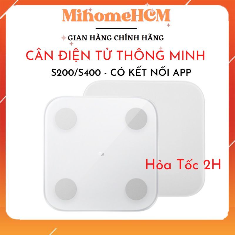 Cân Điện Tử Mi XM Body Fat 2/ S400 Scale Gen 2/ S200 miLife S20 S40 - New version - CHÍNH HÃNG