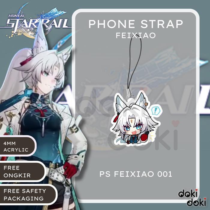 Phone Strap Hp Feixiao Honkai Star Rail 2 Sisi - PS FEIXIAO 001