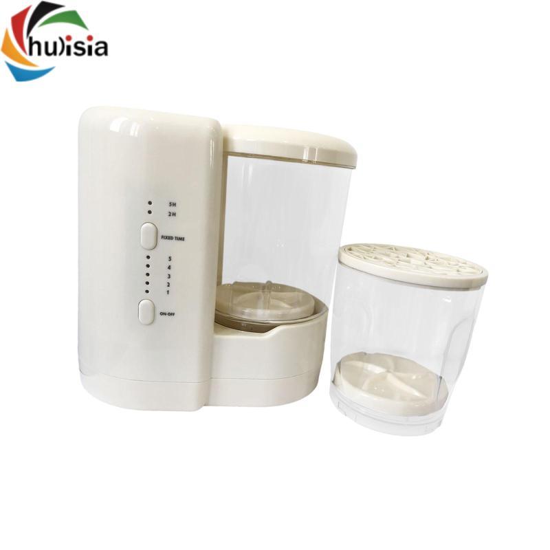 Máy giặt đồ lót 2 trong 1 Máy giặt và máy sấy cọ trang điểm, Bàn chải mỹ phẩm tự động