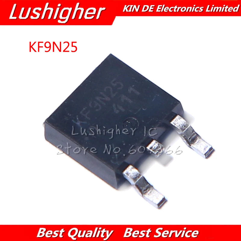 10 chiếc KF9N25 TO-252 9N25 TO252 FQD9N25 KF9N25D-RTF 250V KF9N25D-RT