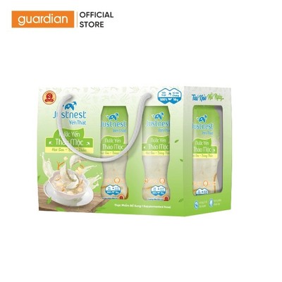 Lốc Nước Yến Thảo Mộc Justnest 16gr Yến Chưng Vị Hạt Sen & Trùng Thảo 6 Lọ X 160ml | Guardian Việt Nam