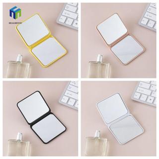 Healmeyou Gương Trang Điểm, Gương Cầm Tay Mini Nhỏ Gọn, Cảm Thấy Thoải Mái Gấp Vuông Di Động Gương Bỏ Túi Học Sinh