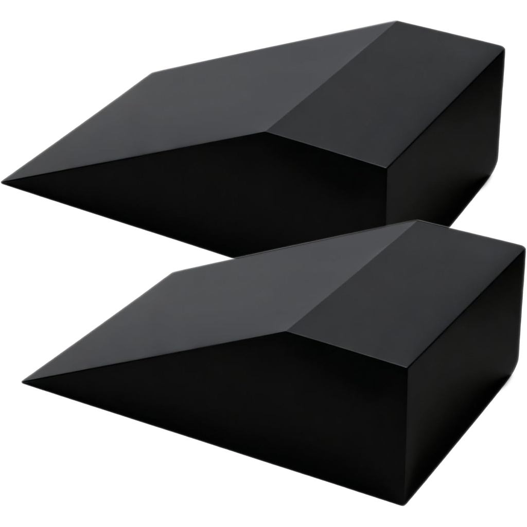 Squat Wedge Block Yoga Wedge Block 2 gói, Yoga Foam Wedges Tập thể dục Foot Wedges Khối để tập luyện