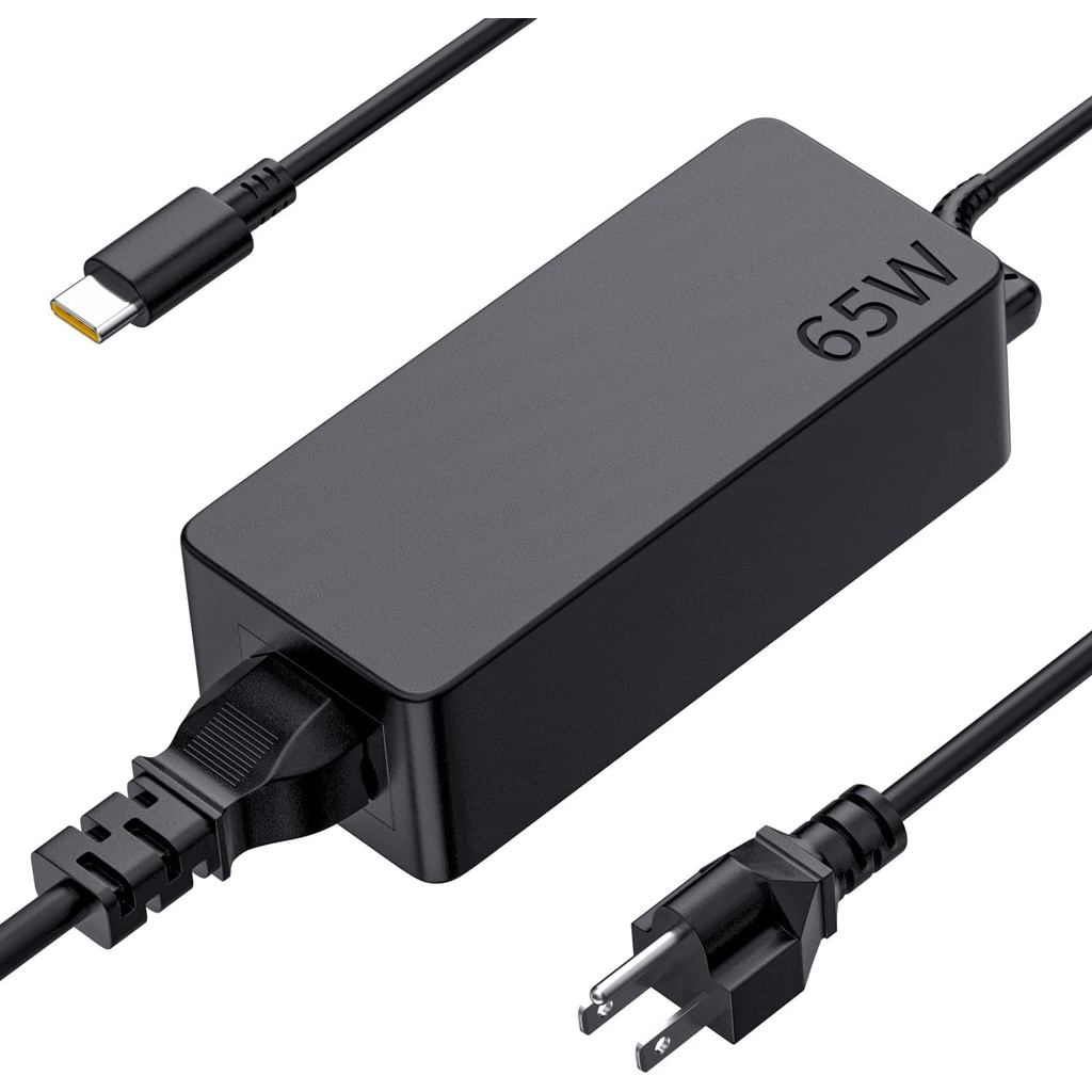 65W USB C Loại C Adapter Sạc Laptop Cho Lenovo ThinkPad X1 Carbon T14 T15 T480 T490 T580 E14 E15 E48