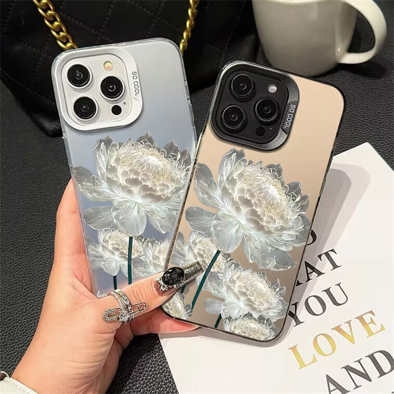 Ốp Điện Thoại Hoa Sen Cho Realme C75 C35 C53 C65 C63 C55 C33 C31 C21 C20 C25Y 10 11 12 13 14 15 Pro 