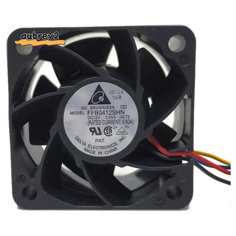 Quạt máy chủ FFB0412SHN 4028 40MM 40X40X28MM Quạt làm mát công suất lớn 12V 0.45A Quạt gió siêu nhỏ 