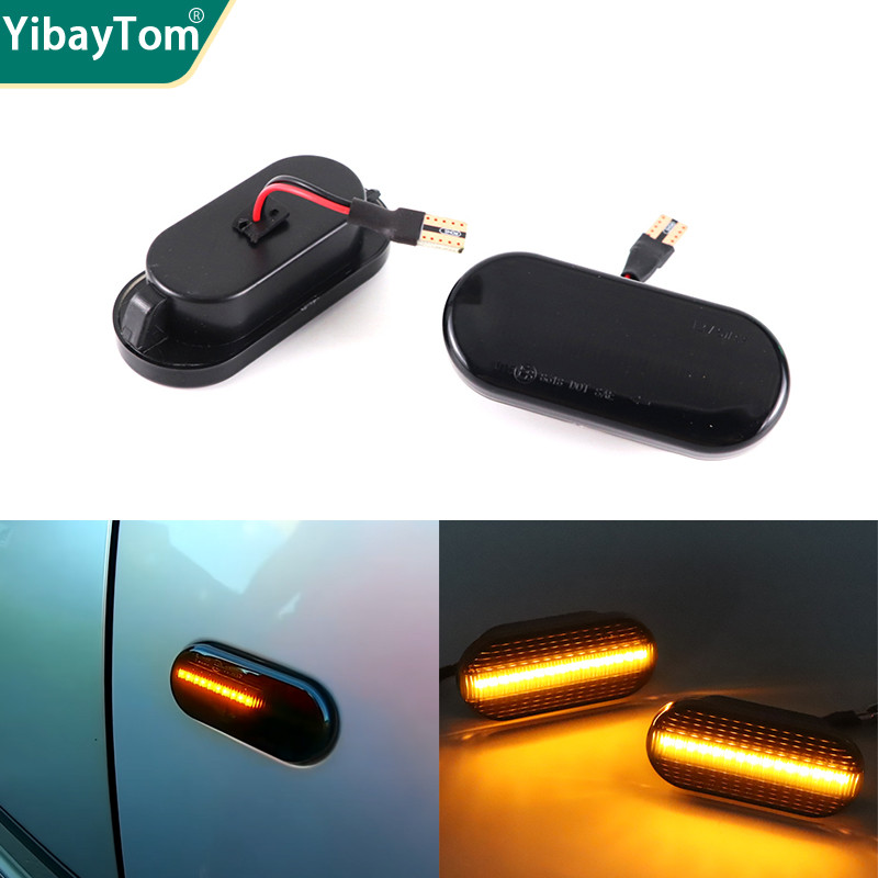 FENDER Led Tín Hiệu Bên Chắn Bùn Đèn Báo Blinker Cho Volkswagen Cho VW Bora Golf 3 4 Passat 3BG Polo