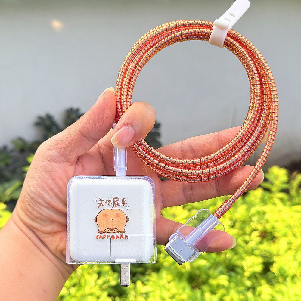 Thích hợp cho Apple MacBook Air Notebook 30W 35W 40W Vỏ bảo vệ cáp dữ liệu M4 M3