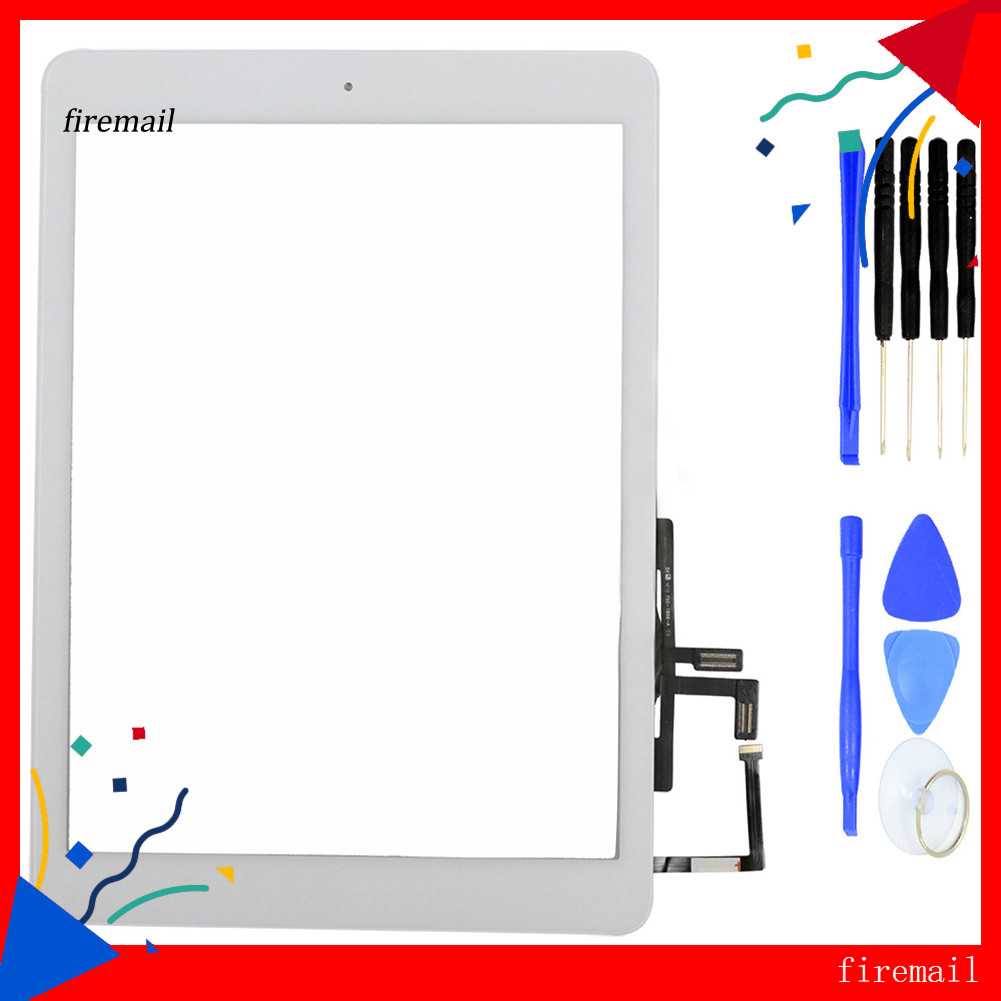 [FM] Màn hình số hóa cảm ứng + Keo dán + Nút Home Flex cho iPad Air A1474 A1475