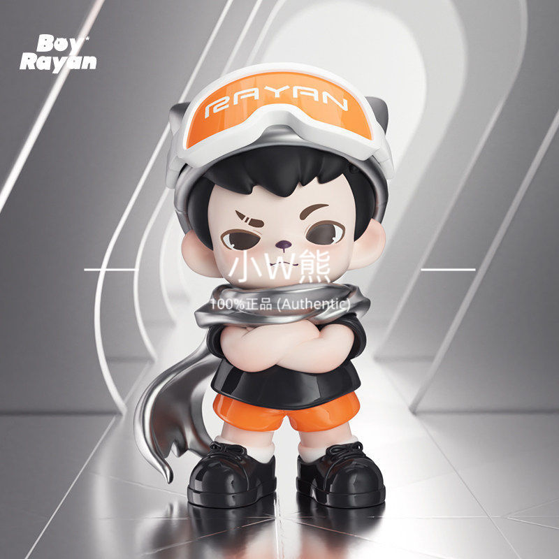 TNT Chính Hãng Anh Rayan Time Space Crack Mini Series Mặt Dây Chuyền Hộp Bí Ẩn Hợp Thời Trang Chơi B