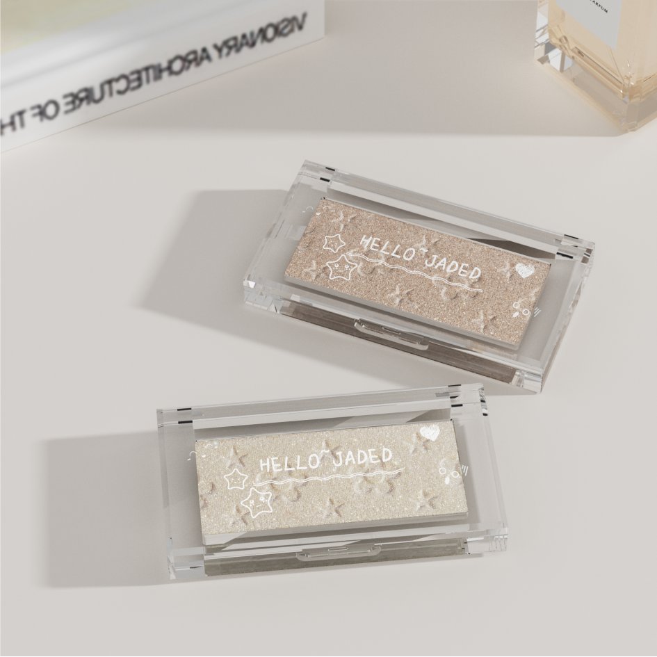 Bộ sưu tập kho báu Chất lượng cao JADED JADED JADED Nhấp nháy Highlighter Girl Blush Contouring Plat