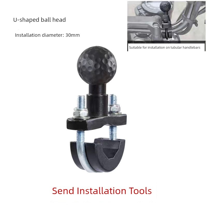 giá đỡ điện thoại xe máy kẹp điện thoại xe máy Phụ kiện giá đỡ điện thoại thông dụng, đầu bi mỏng M1