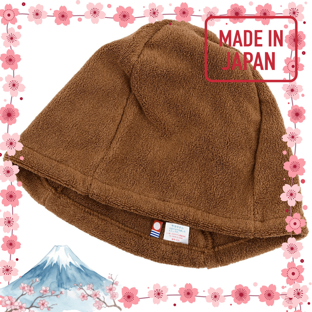 【Thương hiệu Nhật Bản】[Lulu&berry] Mũ sauna Khăn tắm Imabari Khăn sauna Mũ Imabari Kích thước lớn Nh