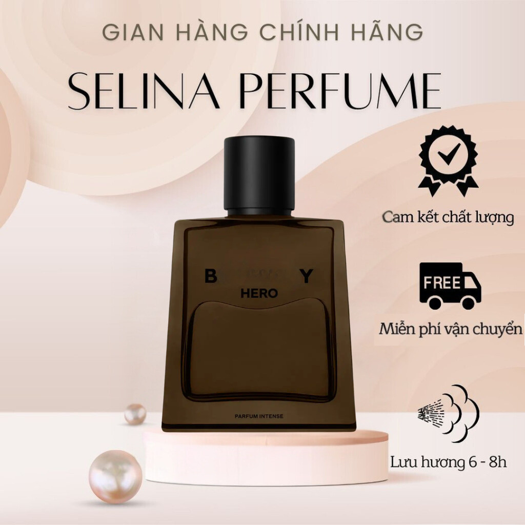 [Chính hãng] Nước Hoa Nam BBR Hero Parfum Intense – Mùi Gỗ Da Nam Tính, Sang Trọng