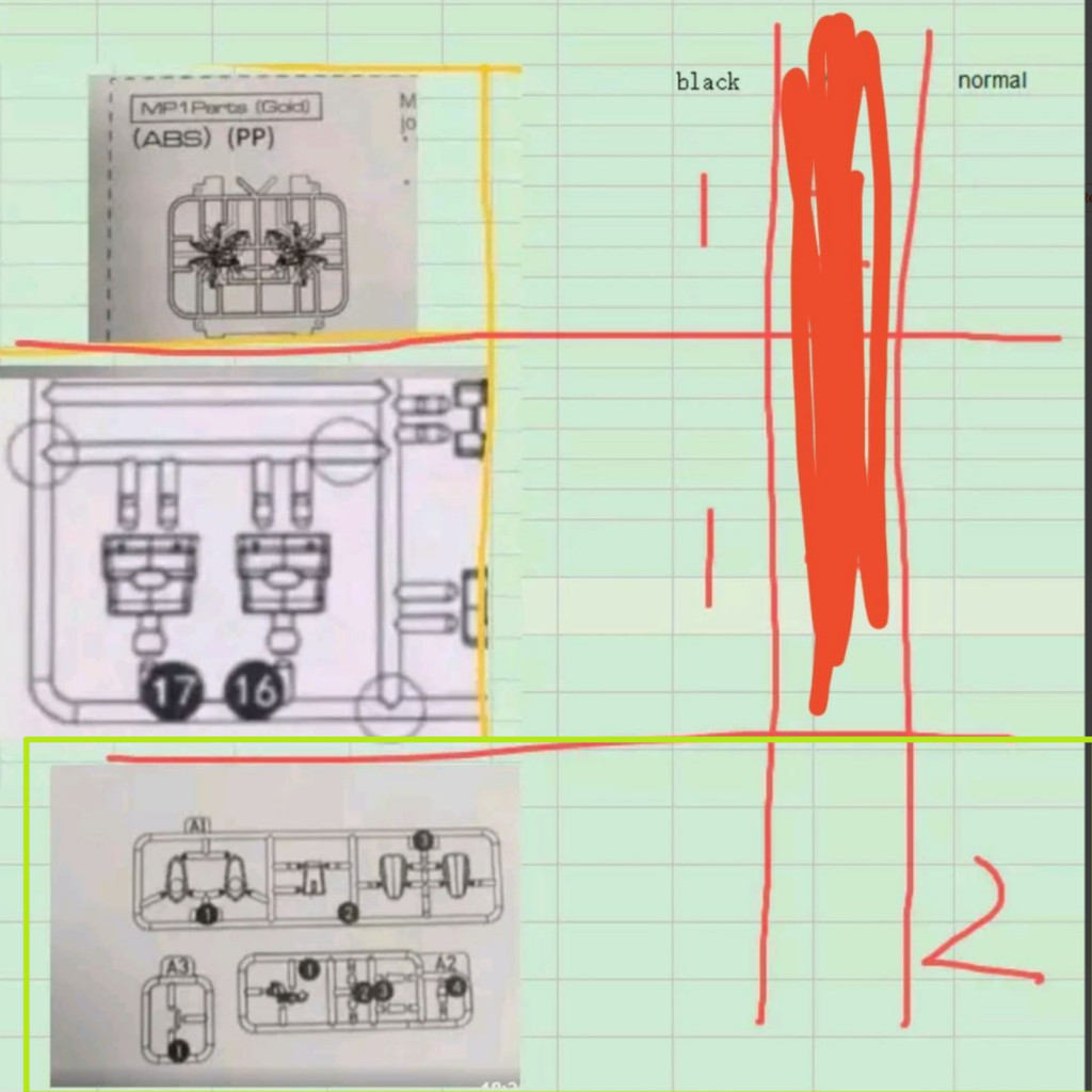 Changlong 7701 Bộ phận mô hình Bộ phận tấm Bộ phận tháo rời Tất cả các bộ phận bổ sung