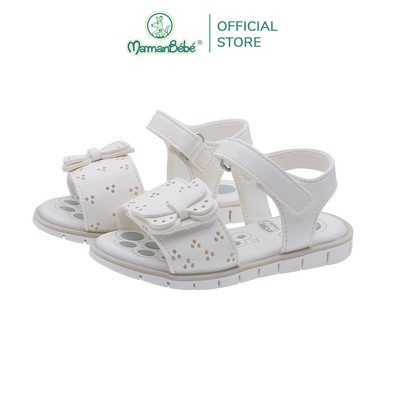 (MamanBébé chính hãng) Sandal tập đi trẻ em Chicco Cristal bướm trắng
