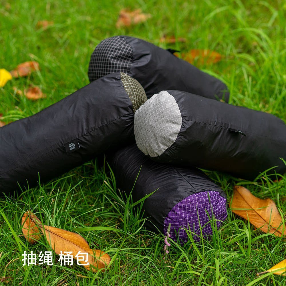 11g 13g 20D Đôi Silicon Nylon + Túi Vệ Sinh Mạnh Mẽ Đi Bộ Đường Dài Lều Cắm Trại Túi Bảo Quản Bí Ngô