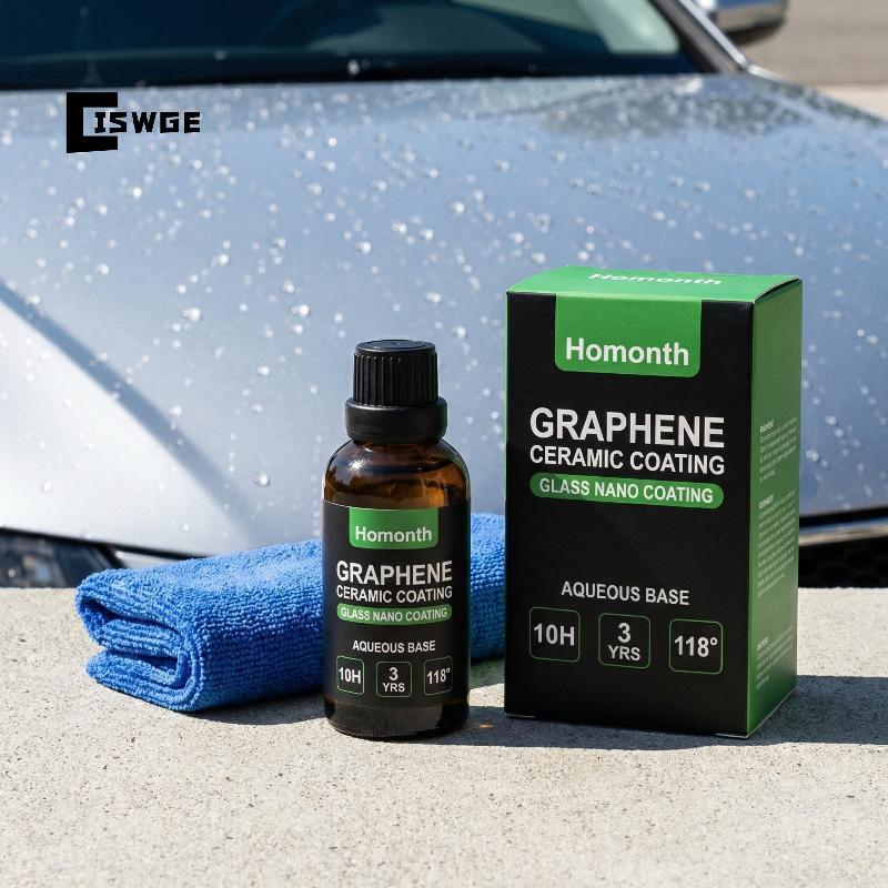 [CISWGE] Lớp phủ gốm Qui Shine 30ML Sơn sáp ô tô Bảo vệ kỵ nước cho bánh xe sơn Chi tiết thủy tinh [