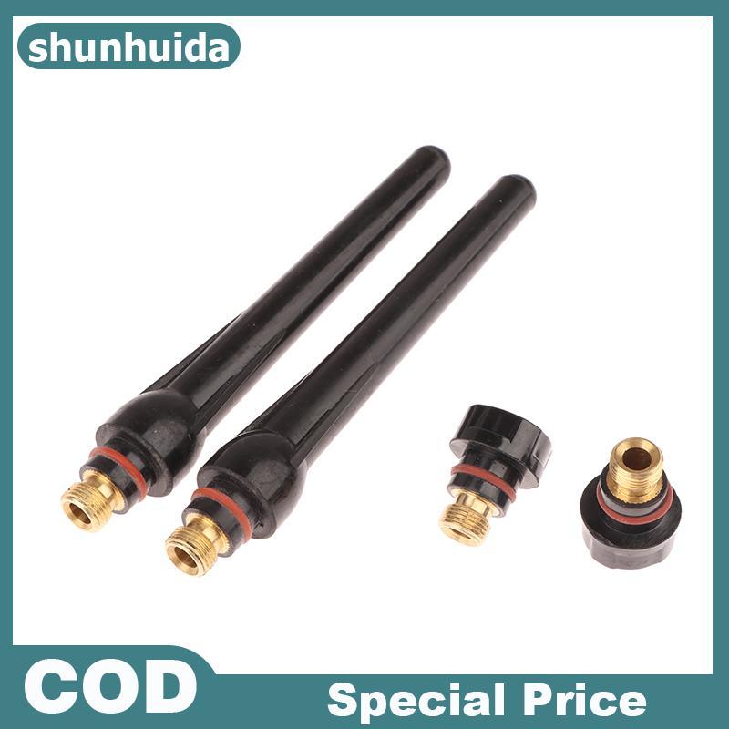 Shunhuida 5 Cái Hàn TIG 57Y02 Ba Nắp Cho TIG Hàn Torch WP17 / 18 / 26 Series Tig Vật tư tiêu hao Hàn