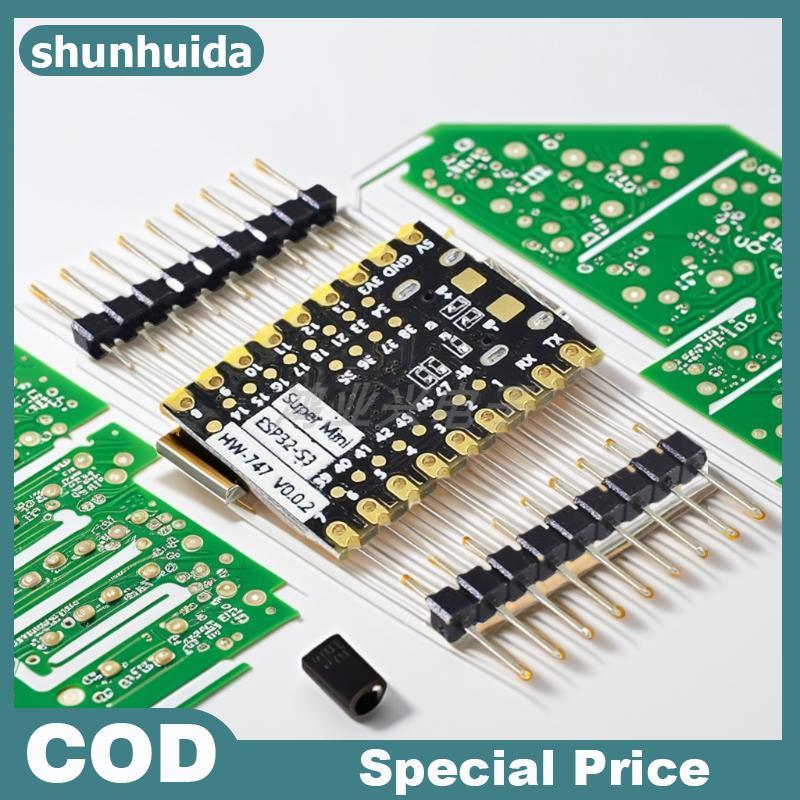 Shunhuida 1 Bộ WiFi siêu nhỏ 5.0 ESP32-S3 Bảng phát triển Supermini cho Arduino Micropython ESP32 S3