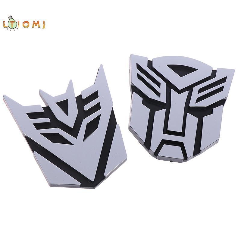 [LTIOMJ] Miếng dán bảo vệ Logo 3D Autobot Transformers Biểu tượng Autobots Decepticon Car Sticker [H