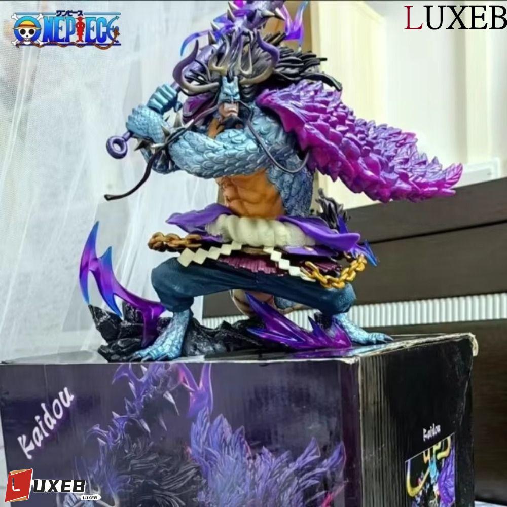 LUXEB Kaido Anime Hình, Hình Con Người-beast Biển Thống Trị Kaido PVC Hình, Người Hâm Mộ Bé Trai Tượ