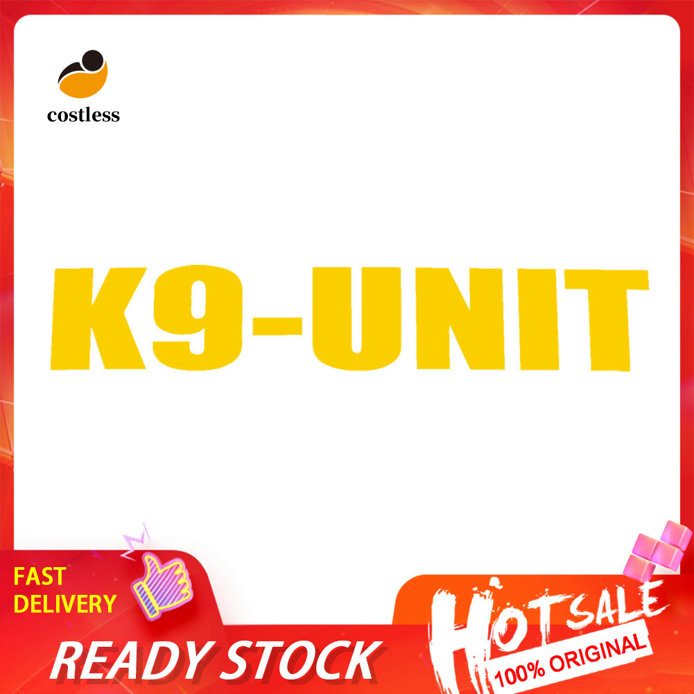 K9-Unit Xe Kiểu Dáng Thân Xe Cửa Sổ Phản Quang Đề Can Dán Trang Trí