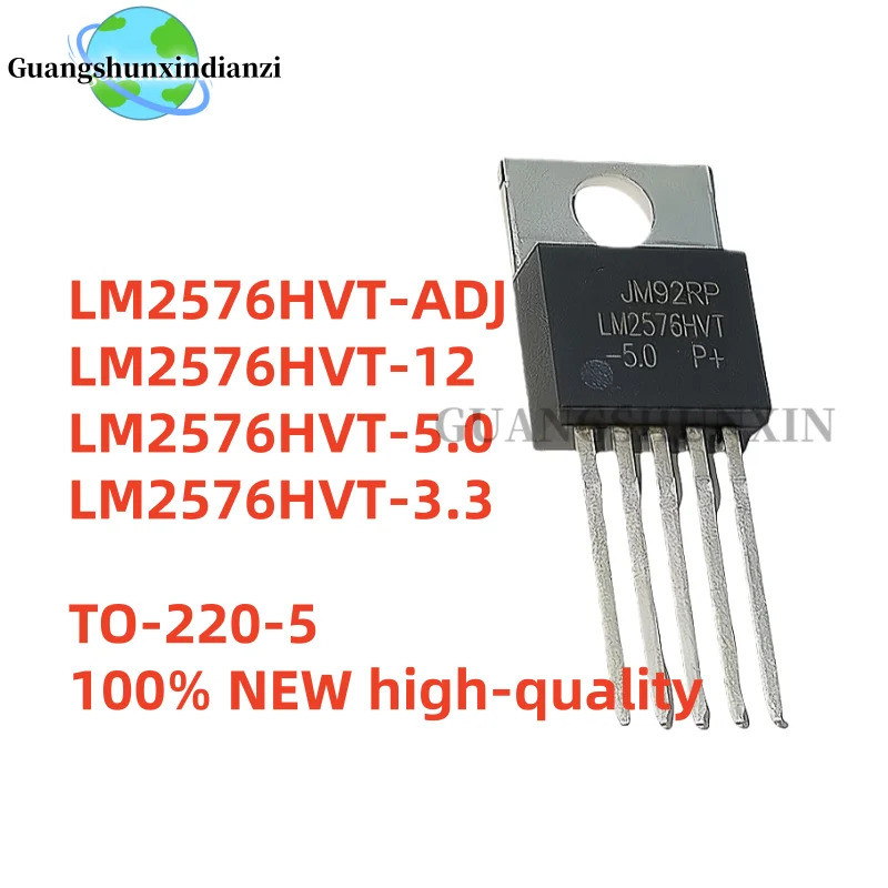 5 Chiếc LM2576HVT LM2576HVT-ADJ LM2576HVT-12 LM2576HVT-5.0 LM2576HVT-3.3 TO220-5 Hiệu Ứng Trường Tra