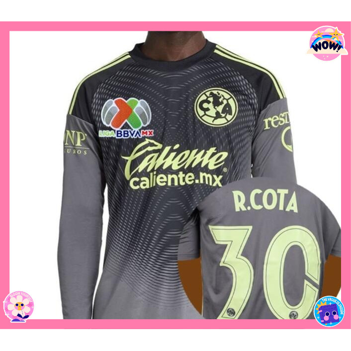 Jersey Thủ Môn Club America Size 25-26, Tùy Chỉnh Số Và Tên