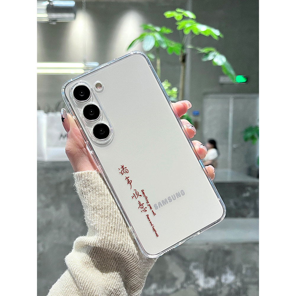 ốp samsung ốp samsung a12 Ốp điện thoại kiểu Trung Quốc trong suốt Samsung Joy