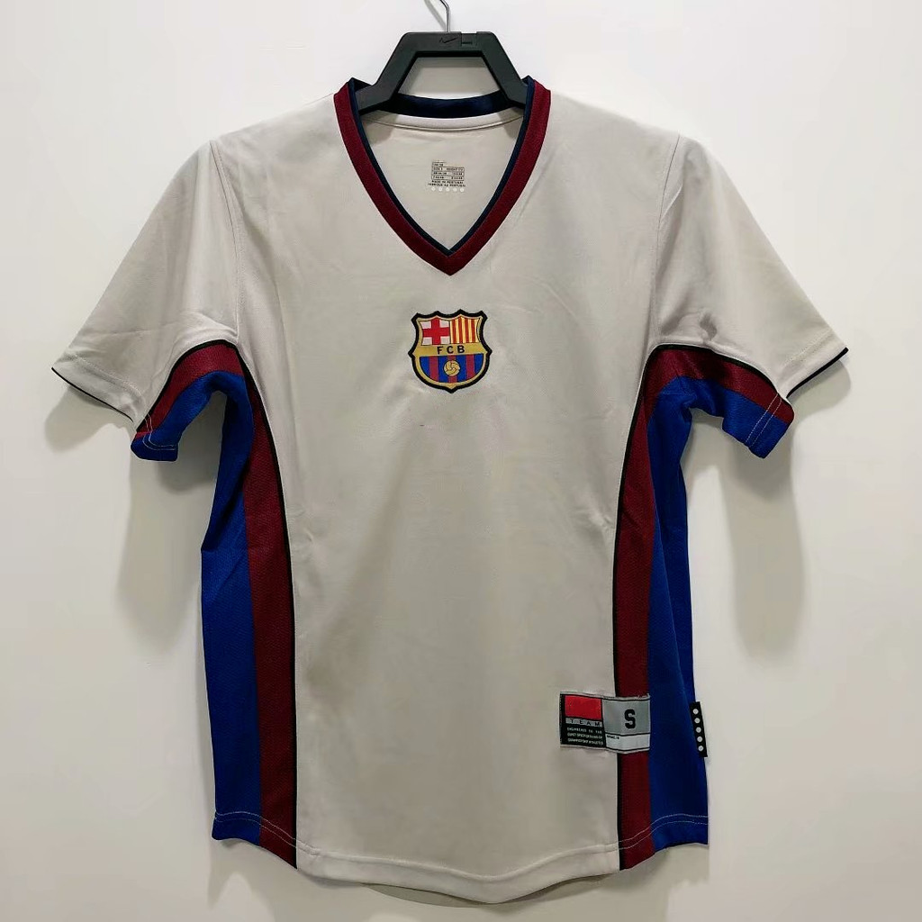 Áo sơ mi sân khách retro Barcelona 1998/99 dành cho nam