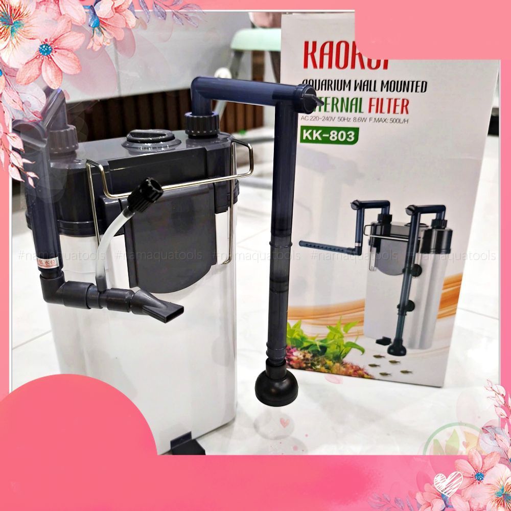 Lọc Treo Kaokui KK-801 / 802 / 803 – Lọc Ngoài Hiệu Suất Cao, Sẵn Vật Liệu Lọc Cho Hồ Cá Thủy Sinh .