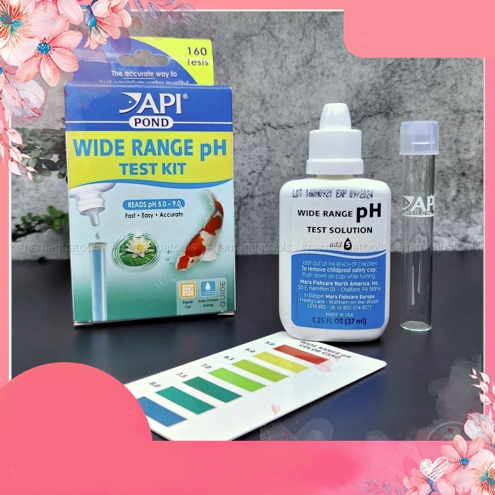 API Ammonia Test Kit – Bộ test NH₃/NH₄ chính xác cho hồ cá thuỷ sinh, nước ngọt và nước mặn .namaqua