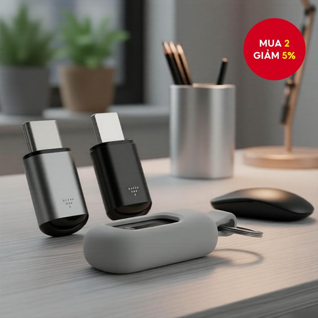 Điều khiển từ xa IR thông minh Bộ phát hồng ngoại mini với ứng dụng cho điện thoại thông minh Type-C