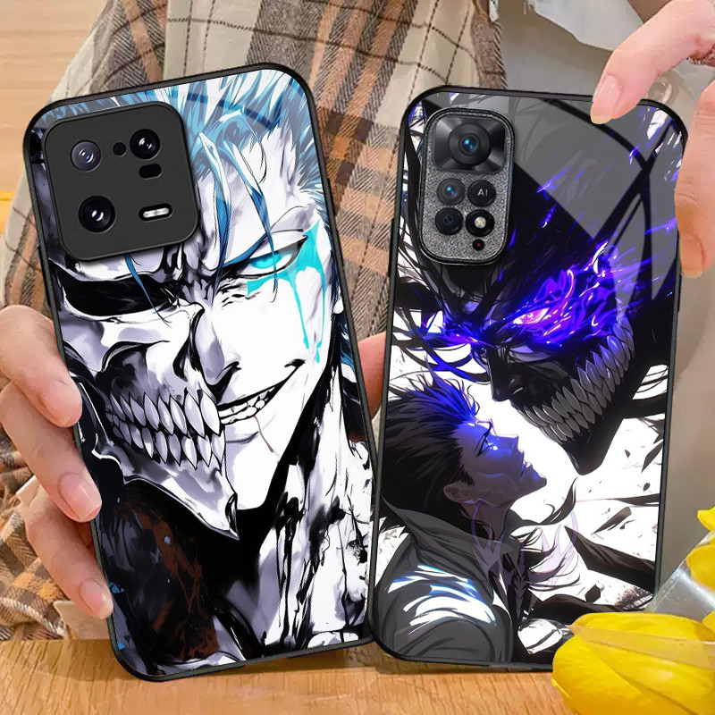 Ốp Điện Thoại Thủy Tinh Bleach sosuke aizen Cho Xiaomi POCO X7 X3 X4 GT NFC X5 X6 PRO 5G F3 F4 F5 M3
