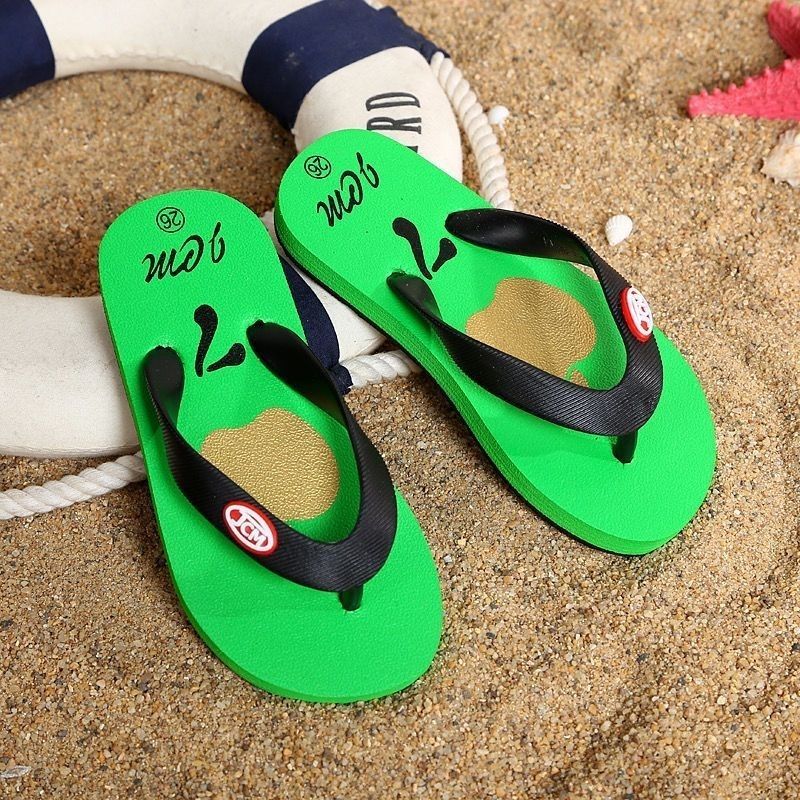Dép Trẻ Em Mùa Hè Bé Trai Flip-Flops Flip-Flops Giày Đi Biển Chống Trơn Trượt Đế Mềm Influencer Flip