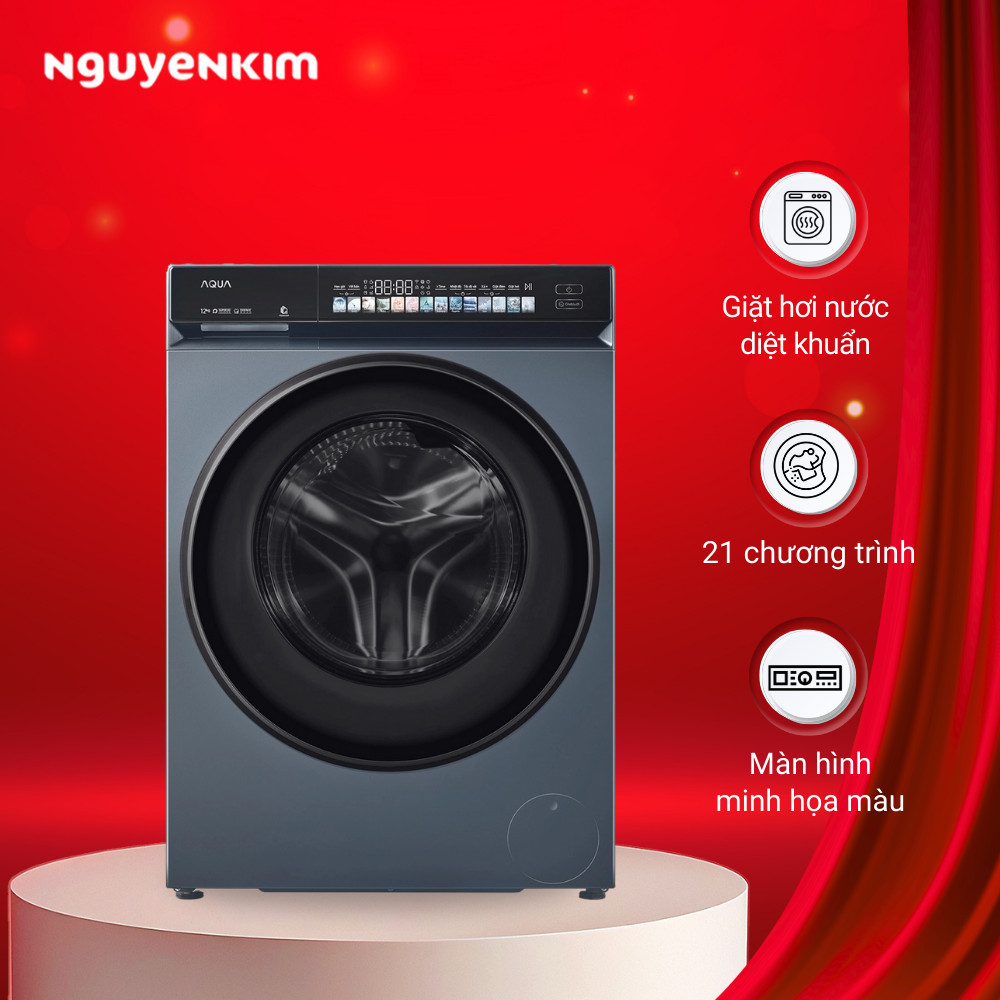 Máy giặt Aqua Inverter 12 kg AW12-B4377U1L(GN)