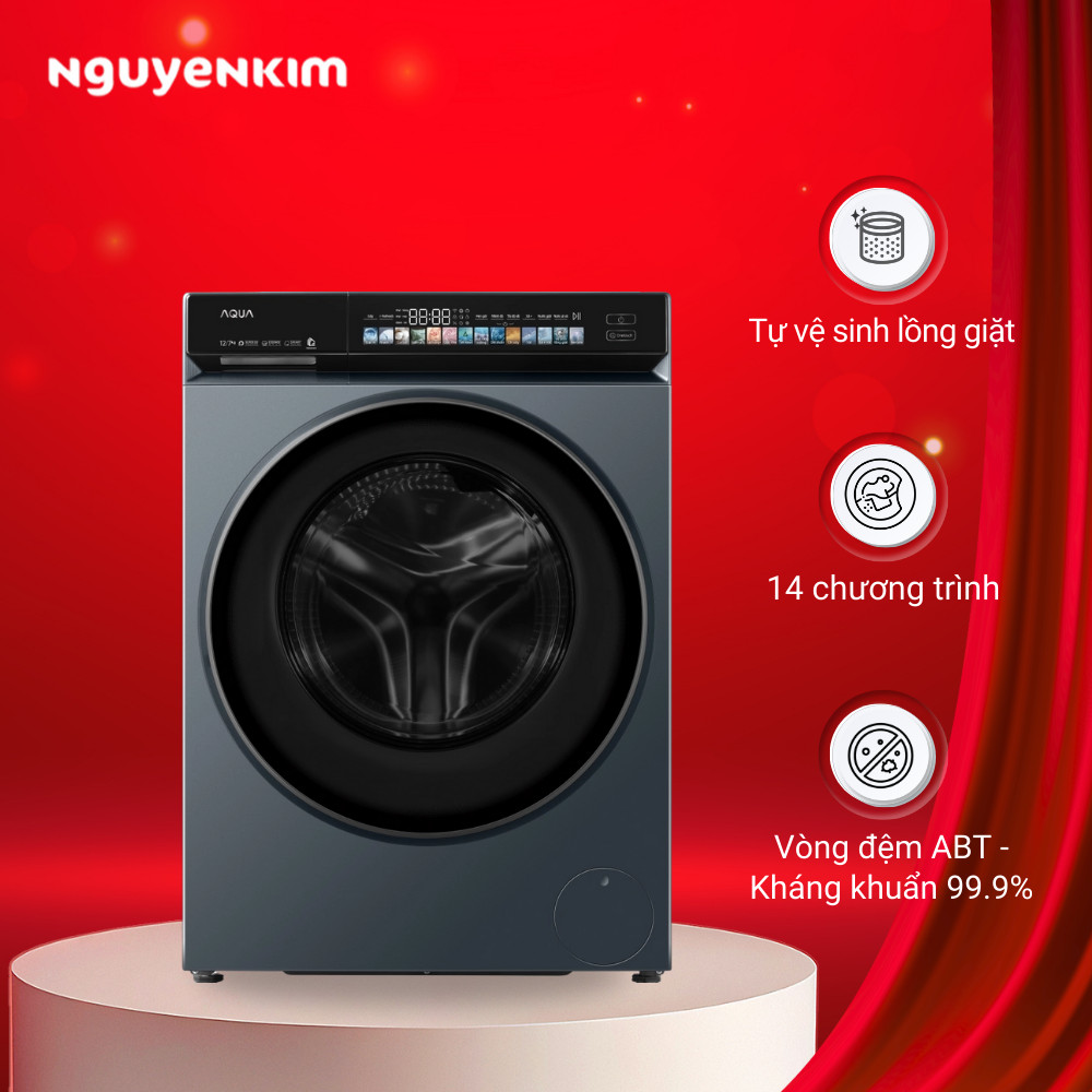 Máy giặt Aqua Inverter 12kg AWD12-BD4377U1L(GN)