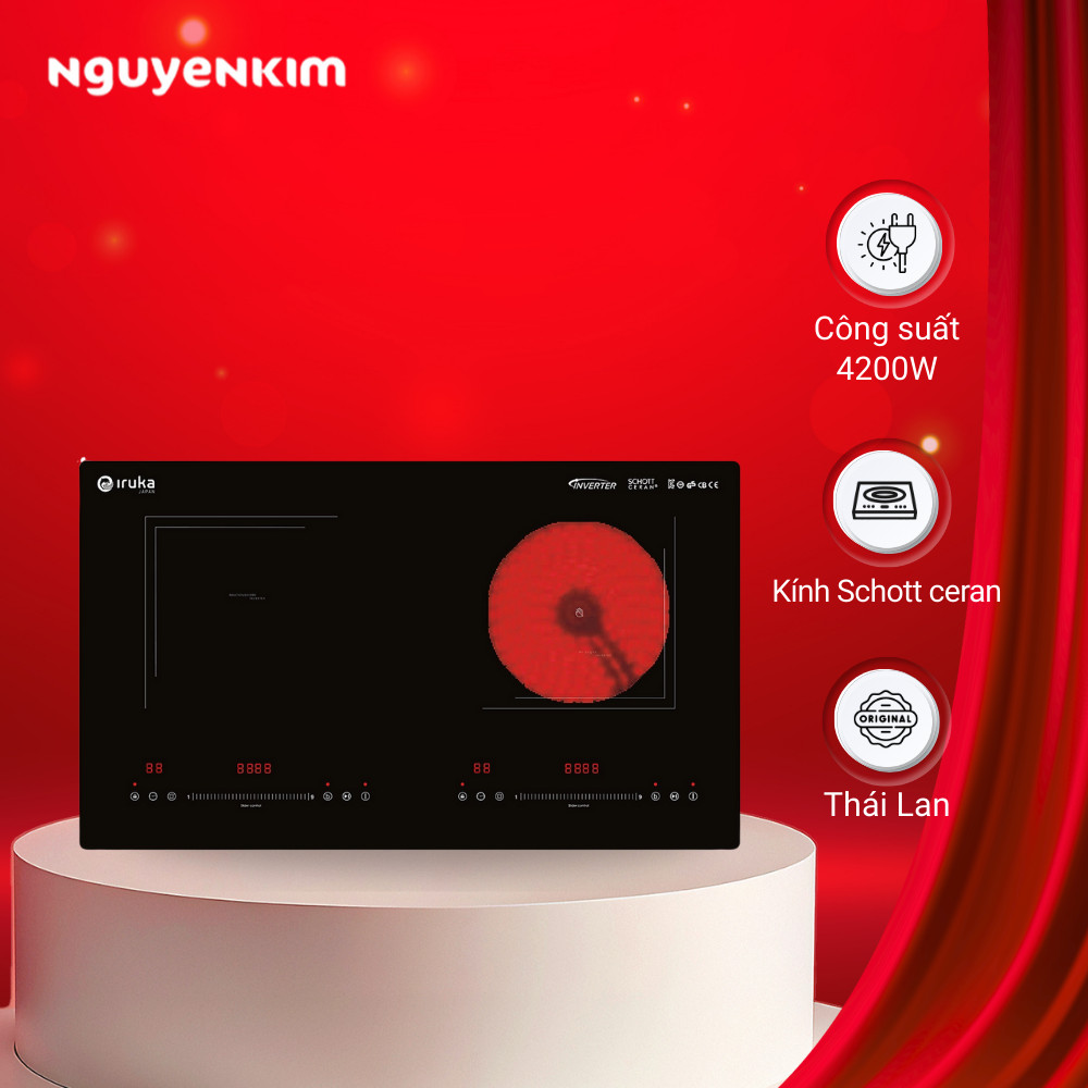 Bếp từ hồng ngoại Iruka I-35