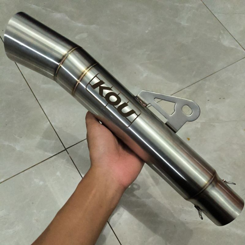 KOU NON SARAN ống xả 50mm satria fu mx135 sonic supra Jupiter vega kharisma vixion verza tiger megap