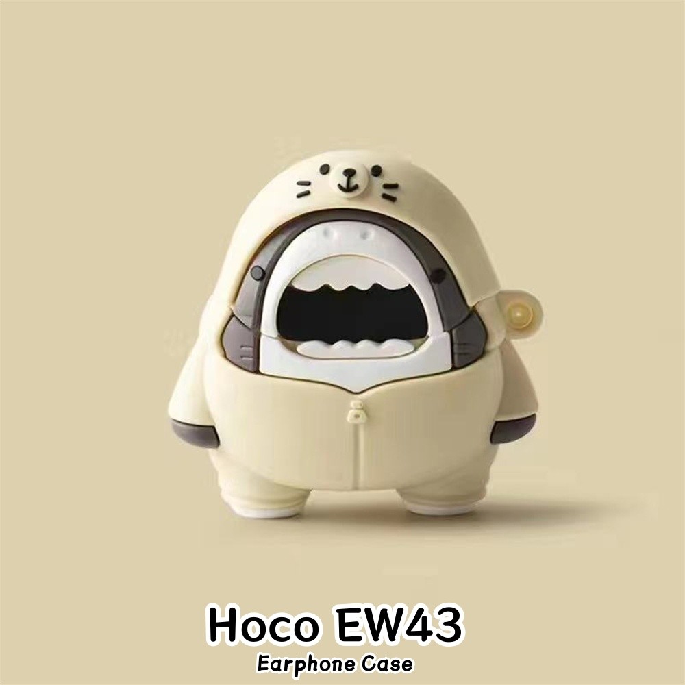 Hộp đựng tai nghe silicon mềm hoạt hình hợp thời trang cho Hoco EW43