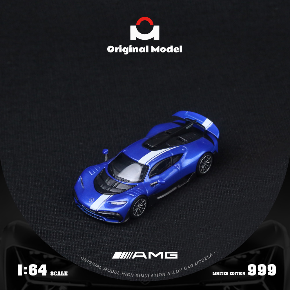 [ORDER] Mô hình xe ORIGINAL MODEL 1:64 AMG One-Metallic Blue OM646406
