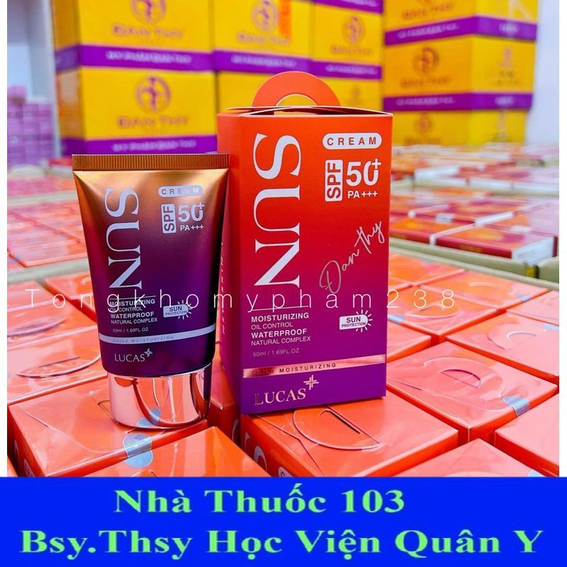 [bản tím] Kem chống nắng Sun Cream Lskin Đan Thy mẫu mới 2026