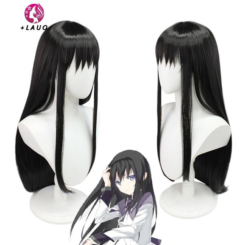 Tóc giả cosplay Homura Akemi - Puella Magi Madoka Magica, tóc dài dành cho mahou shoujo