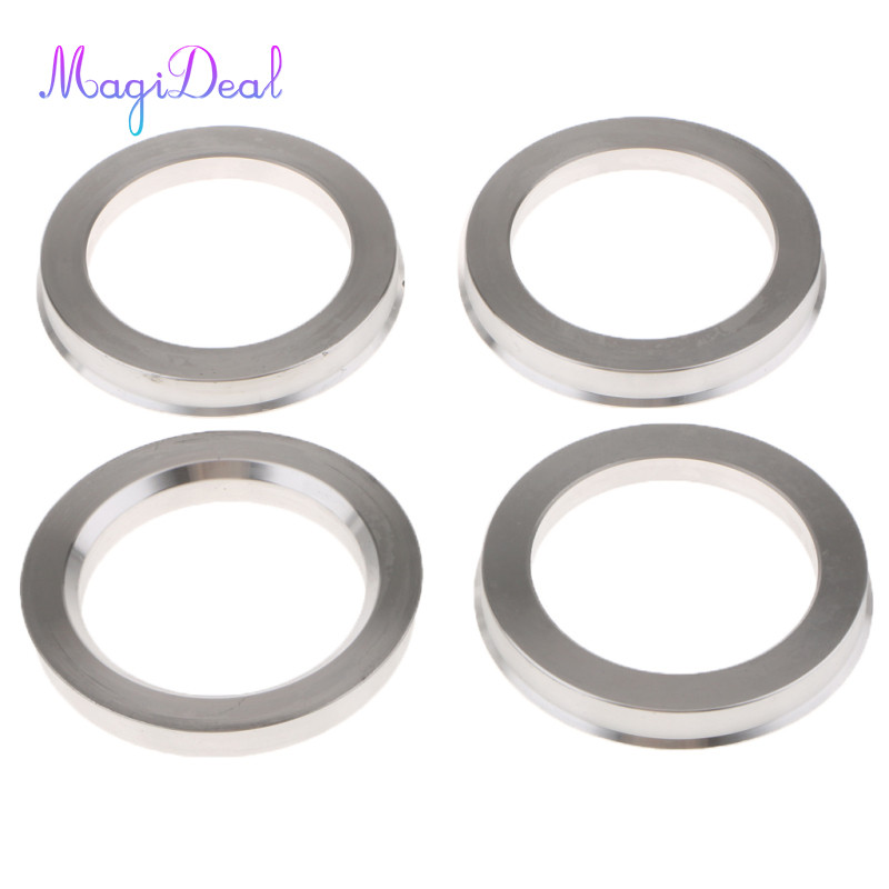 4 Nhẫn Spigot hạng nặng 7,31-54,1mm Hub Bánh xe Trung tâm Bore Adapters